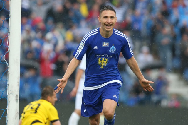 Jakub Arak strzelił w Ekstraklasie trzy bramki dla Ruchu