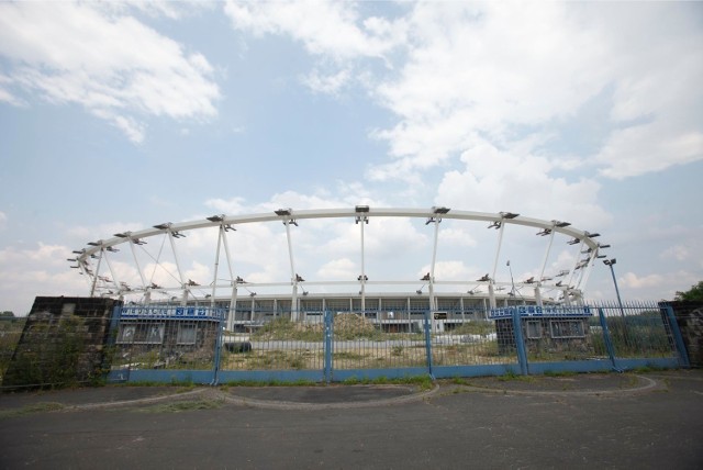 Stadion Śląski to obecnie plac budowy