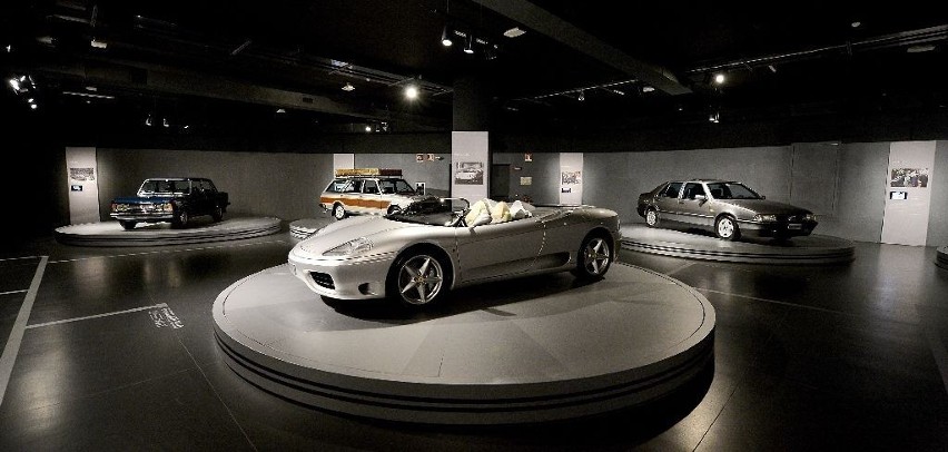 Samochody Giovanniego Agnelli na wystawie w Narodowym Muzeum...