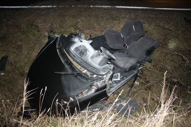 Samochód rozpadł się na kawałki. Profesor Krzysztof Michałek nie miał szans - zginął na miejscu (zdjęcia) 