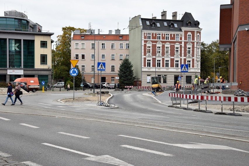 Ulica Żeromskiego i prawoskręt z ul. Oleskiej są już...