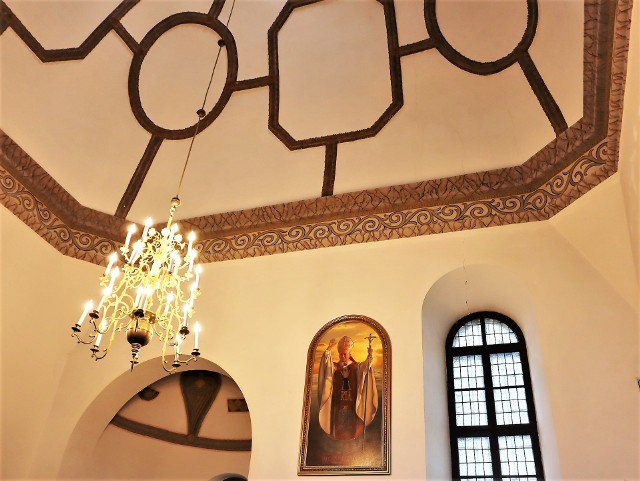 Wnętrze kościoła po renowacji