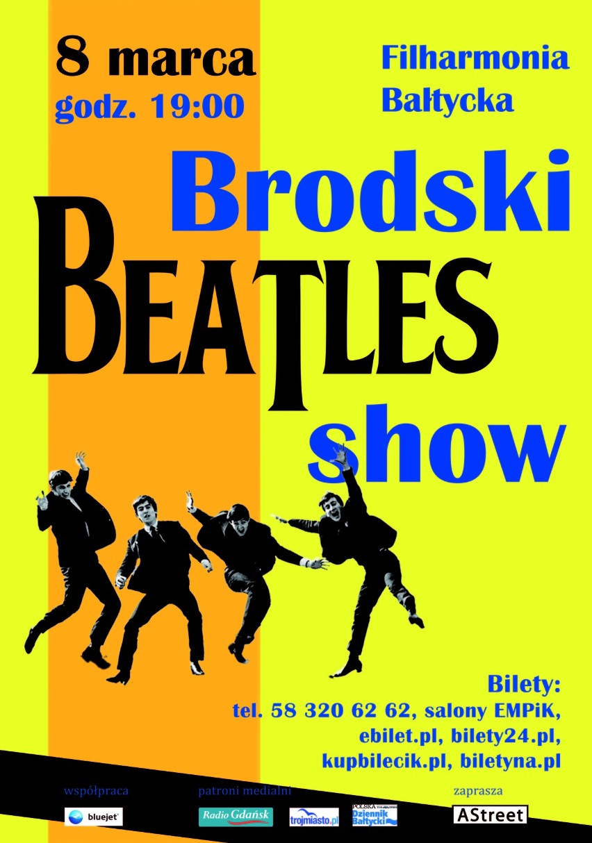 Brodski Beatles Show w Filharmonii Bałtyckiej. Wygraj bilety!