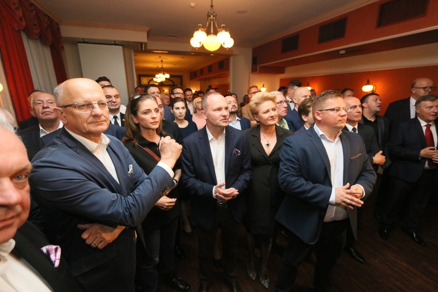 Wyniki wyborów do europarlamentu 2019. Wieczór wyborczy w lubelskim sztabie Koalicji Europejskiej. Zobacz zdjęcia
