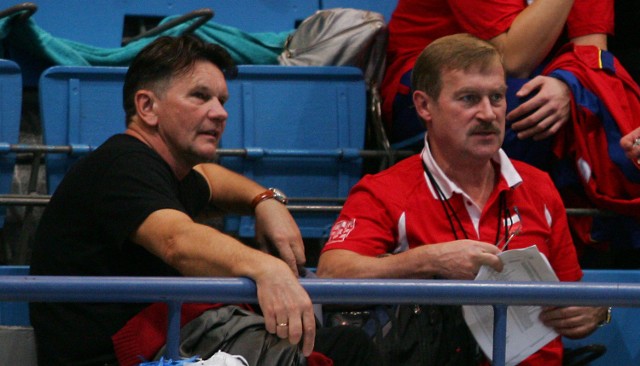 Trener Mirosław Drozd (z prawej) jak mało kto zasłużył na mistrzostwa Europy w Szczecinie.