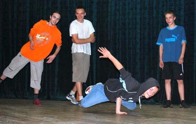 Grupa break dance&#8217;a z Myszyńca