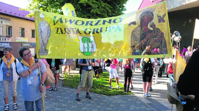 Pątnicy już przygotowują się do wyruszenia na pielgrzymi szlak