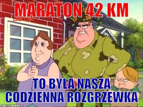 Maraton na wesoło