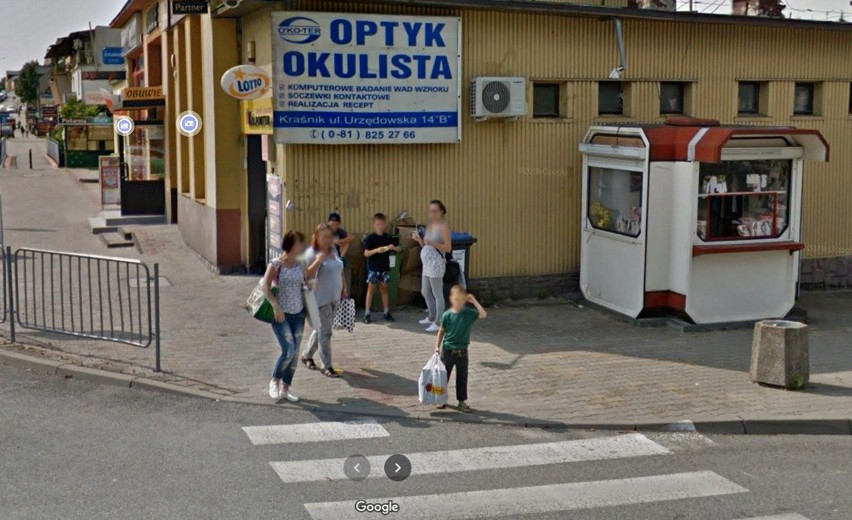 Mieszkańcy Kraśnika przyłapani przez kamery Google. Zobacz niespodziewane zdjęcia Street View! [11.07]