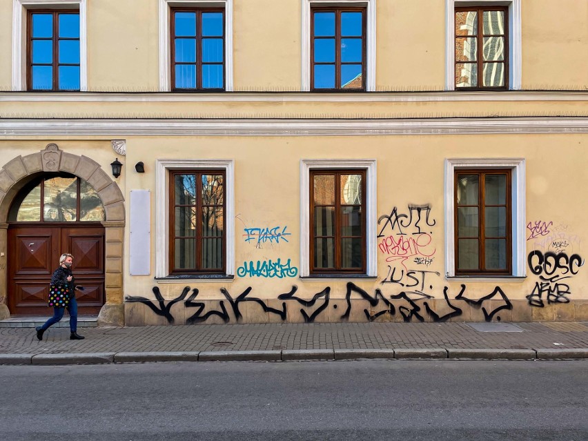 Pseudograffiti szpeci Kraków