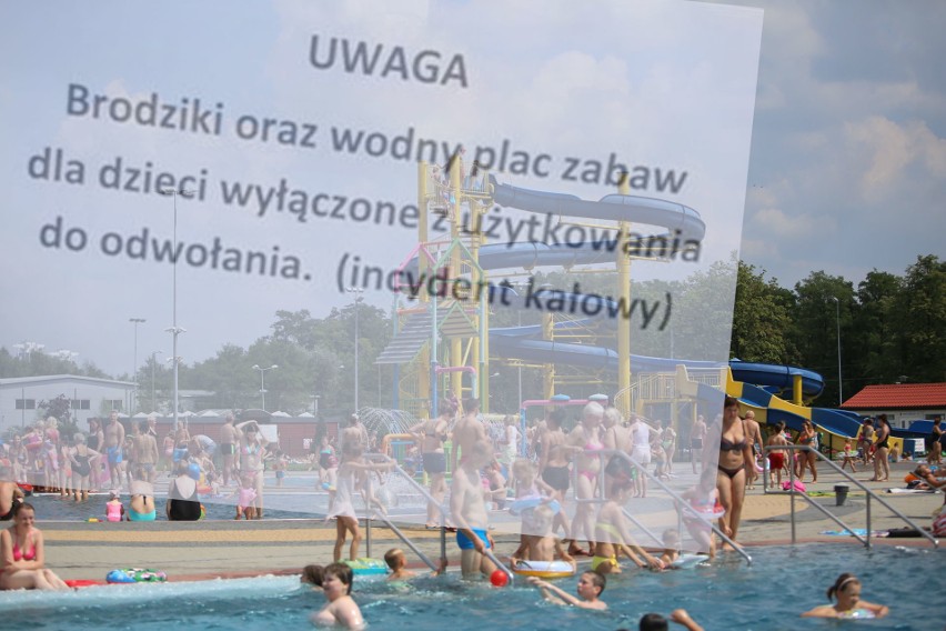 "Incydent kałowy" na Bugli w Katowicach. Zamknięte są dwa baseny i wodny plac zabaw