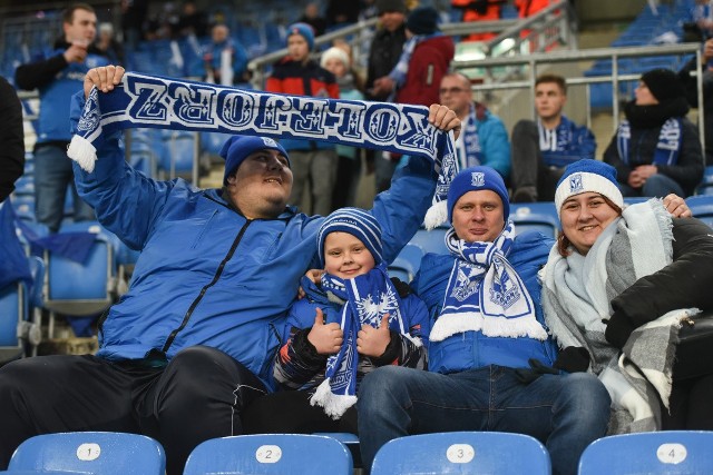 18,5 tys. kibiców oglądało z trybun mecz Lecha Poznań z Arką Gdynia. Byłeś na stadionie? Znajdź się na zdjęciach w naszej galerii ---->