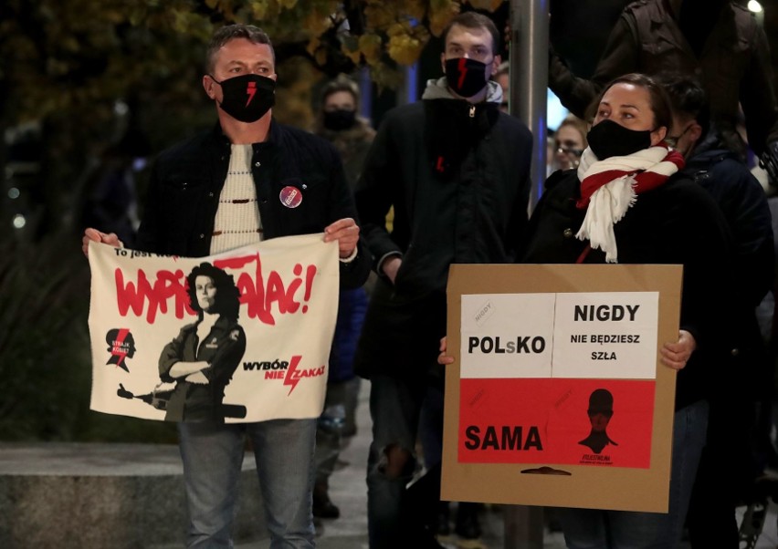Strajk kobiet w Szczecinie - 4.11.2020