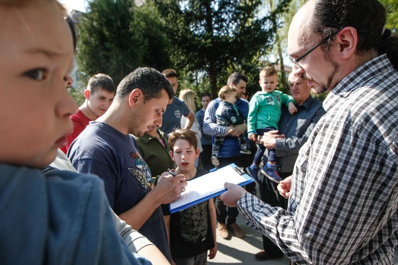 W Nowinach jako pierwsi pisaliśmy o proteście mieszkańców...