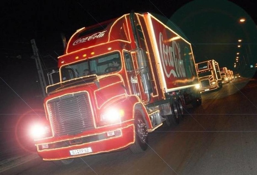 Świąteczne ciężarówki Coca-Coli w Gdańsku! Zawitały już do centrum [WIDEO]