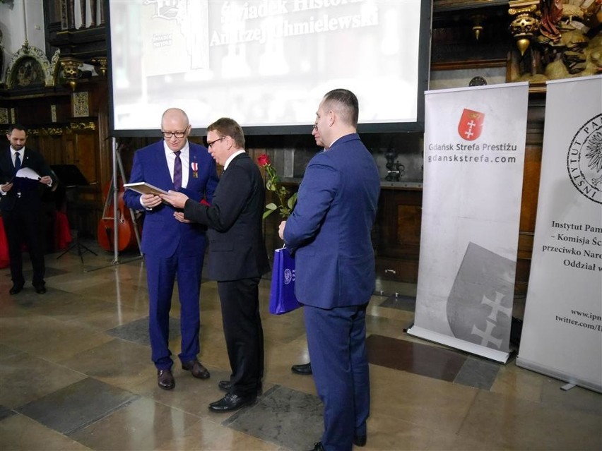 Nagroda "Świadek Historii" dla Andrzeja Chmielewskiego z Kwidzyna