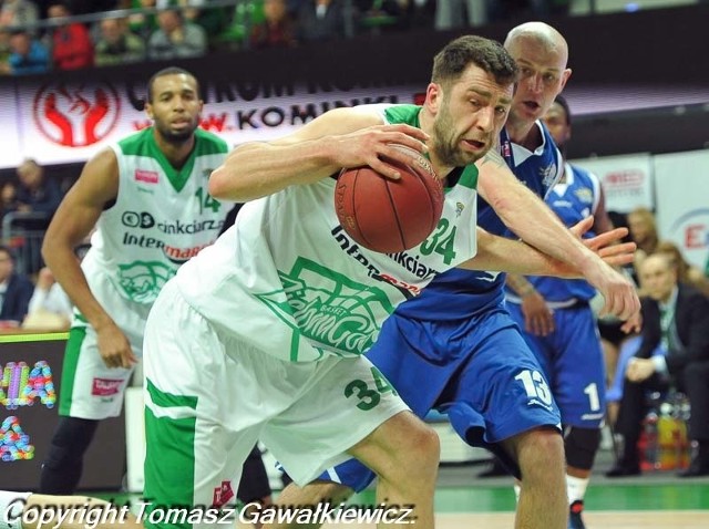 Zielona Góra. Koszykówka Tauron Basket Liga  Stelmet vs Jezioro Tarnobrzeg 71:65