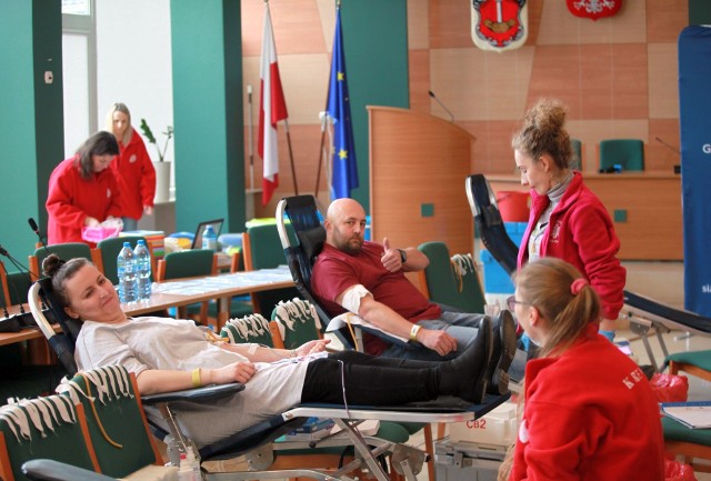 W akcji krwiodawstwa w Staszowie wzięło udział aż 68 osób