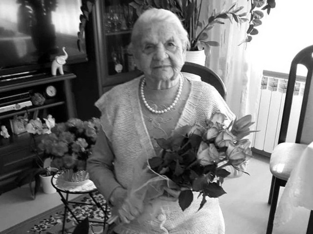 Helena Zaranek, na zdjęciu w dniu swoich 107. urodzin