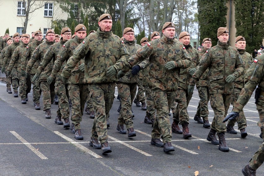 (27.01.2024) Przysięga żołnierzy 16. Dolnośląskiej Brygady...