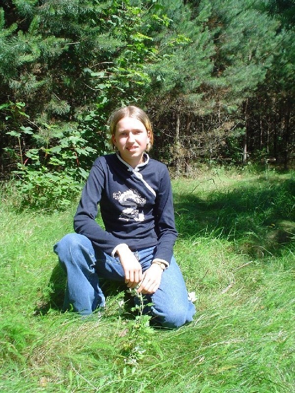 Ilona Maciejewska, lat 16 z Brodnicy, uczennica  Gimnazjum nr 1.