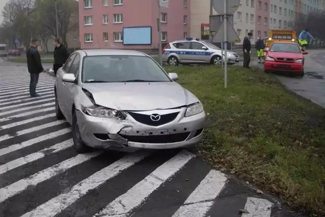 Sprawca kolizji dostał 220 zł mandatu i punkty karne. 