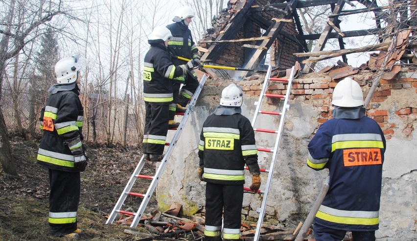 Akcja strażaków w Radzyniu Chełmińskim 