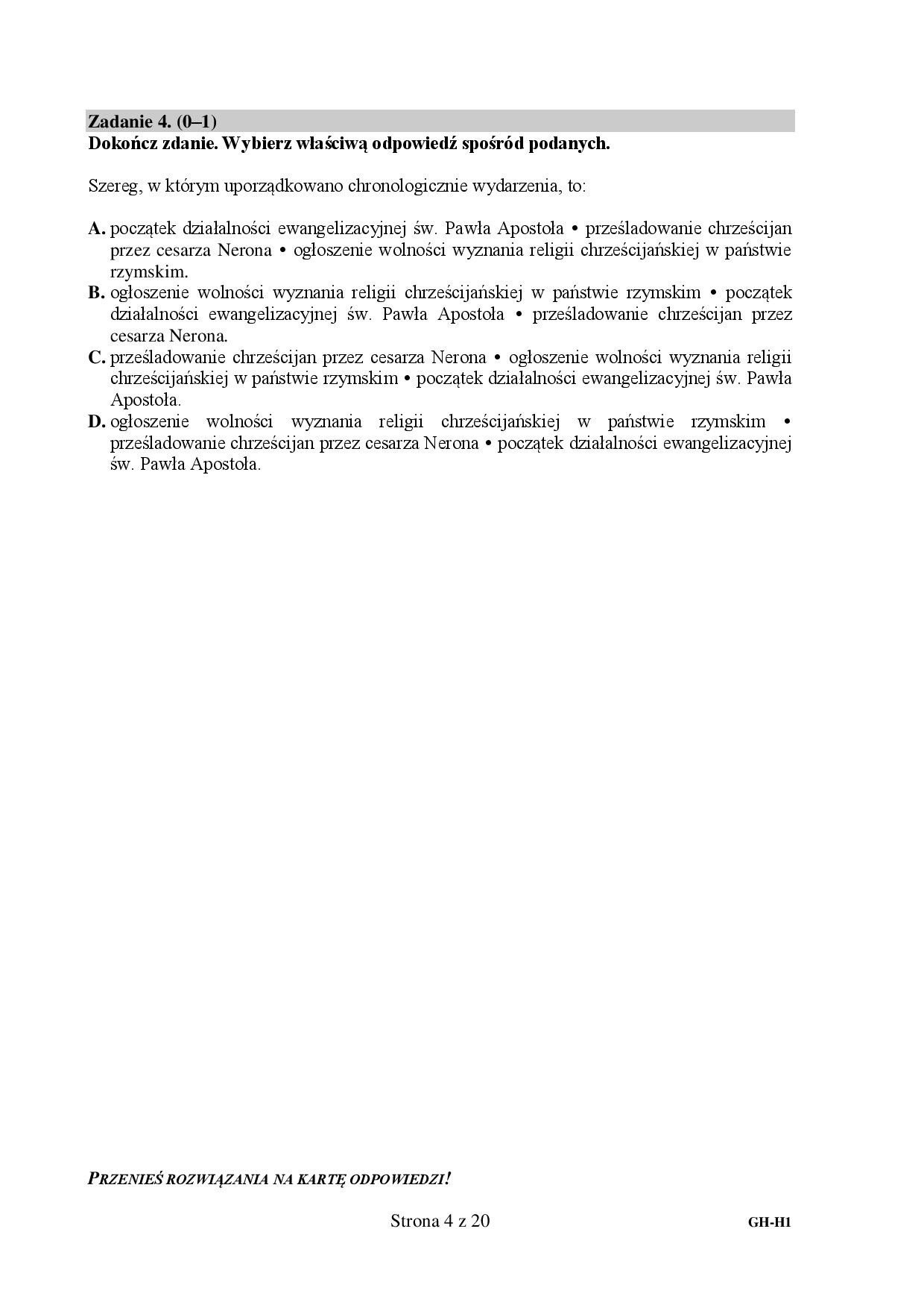 Szereg W Którym Uporządkowano Chronologicznie Wydarzenia To
