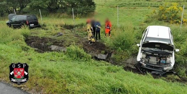 Zderzenie dwóch samochodów osobowych na A4 pod Chrzanowem