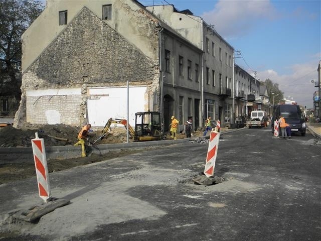 Częstochowa remont Warszawskiej