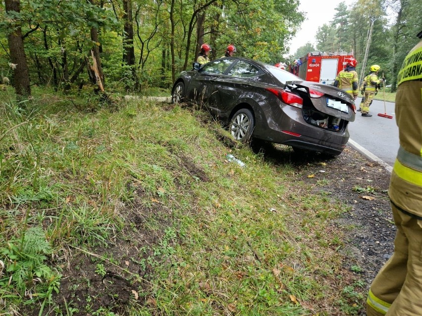 Do wypadku doszło na trasie pomiędzy Kolonowskiem a...