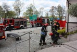 Ewakuacja ratusza w Michałowie. To ćwiczenia strażaków (zdjęcia)