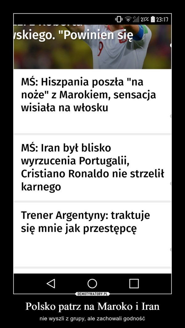 Mecz Polska - Japonia. Memy, które powstają na nasze starcie...