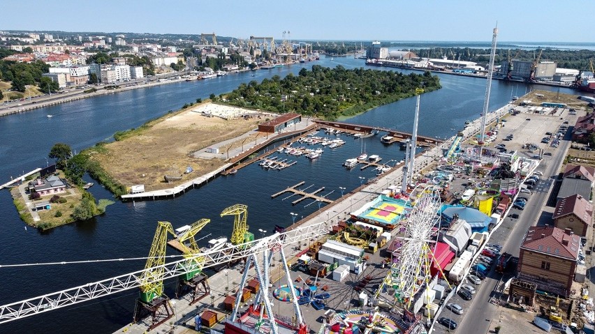 Morskie Centrum Nauki rośnie w szybkim tempie. Wyłania się kopuła