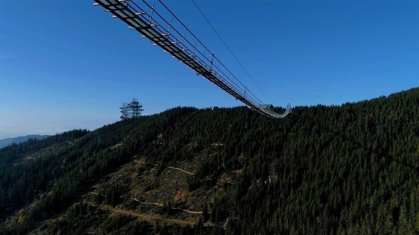 Najdłuższy most wiszący na świecie Sky Bridge, ma być...