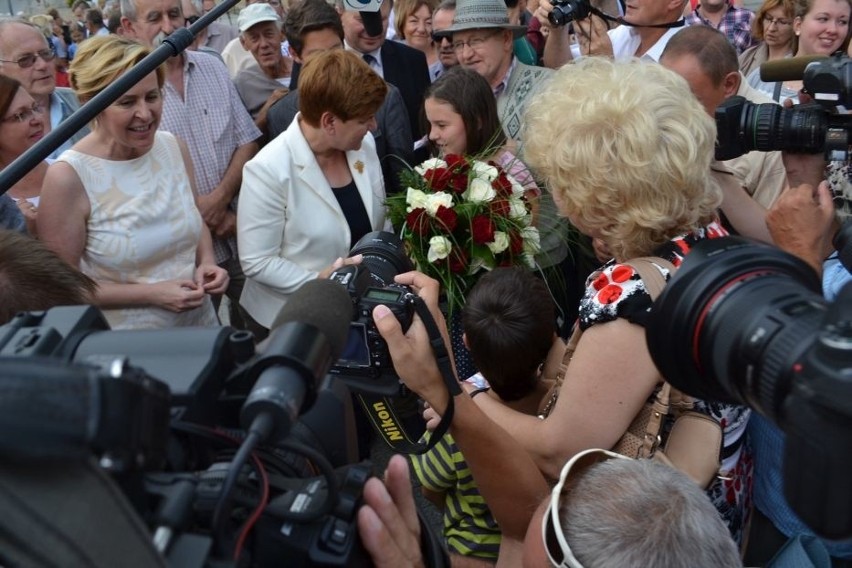 Beata Szydło z PiS odwiedziła Kłobuck