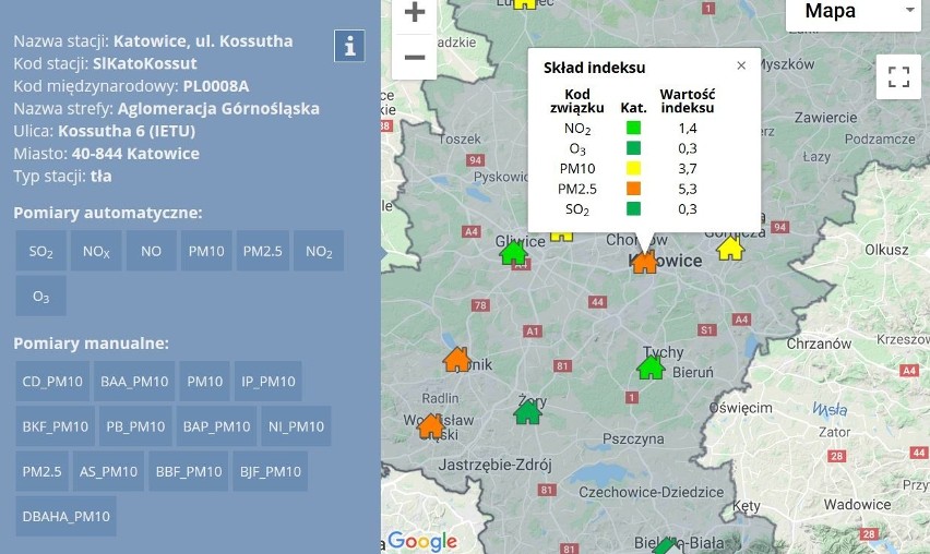 Dziś uwaga na smog. 6 lutego zła jakość powietrza w miastach aglomeracji