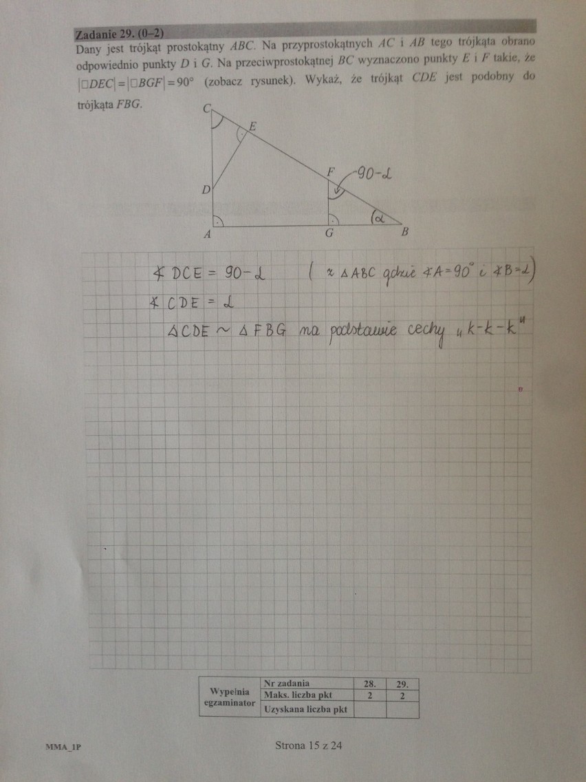 Matura 05.05.2016 z matematyki rozwiązana - poziom...