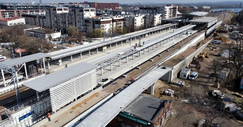 Dużo zmienia się przy przystanku Kraków Zabłocie. Wykonawcy...