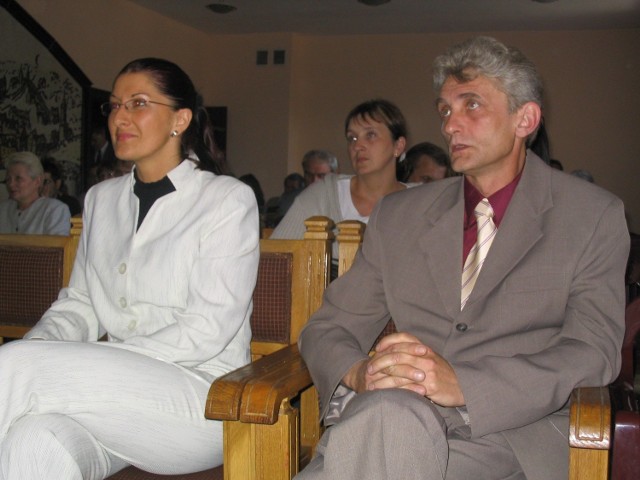 W ubiegłym roku doszło do zmiany władzy w stargardzkiej SdPl. Kamila Stopczyńska (z lewej) została przewodniczącą, pokonując Marka Kisia (obok), osobę popieraną przez poprzedniego przewodniczącego.