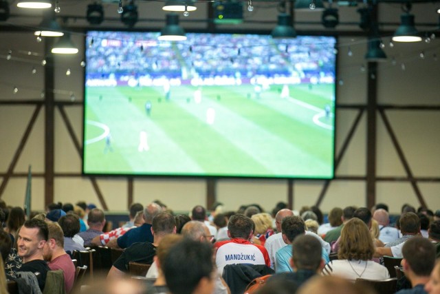 15.07.2018 krakow strefa kibica mundial mecz chorwacja francja final kibice transmisjastara zajezdnia fot. anna kaczmarz / dziennik polski / polska press