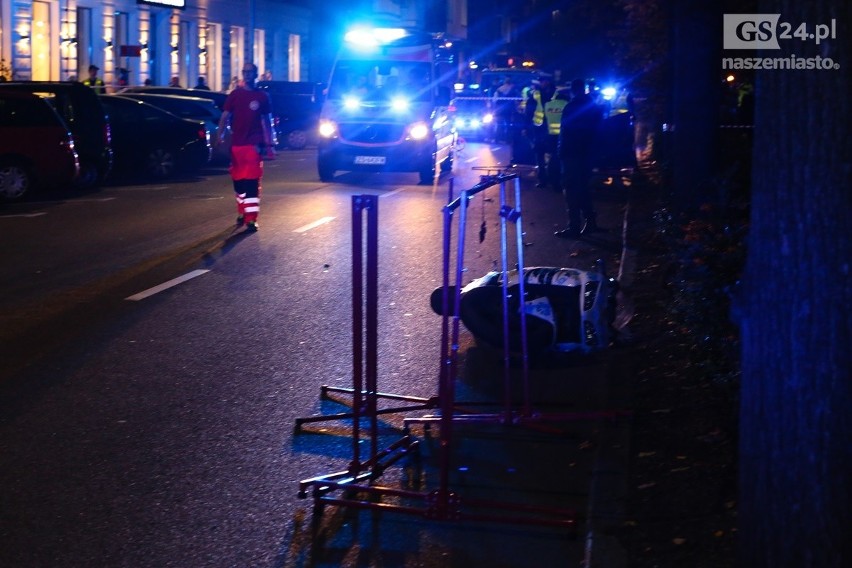Śmiertelny wypadek w Szczecinie. Nie żyje motocyklistka