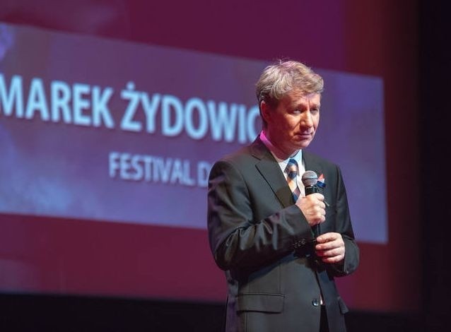 Marek Żydowicz podczas otwarcia tegorocznej edycji festiwalu Camerimage.
