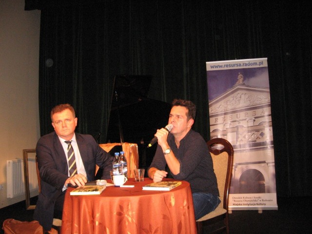 Marcina Kepę (z prawej) przepytywał Adam Duszyk.