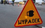 Wypadek na DW796 w Chruszczobrodzie. Jedna osoba ranna. Utrudnienia w ruchu