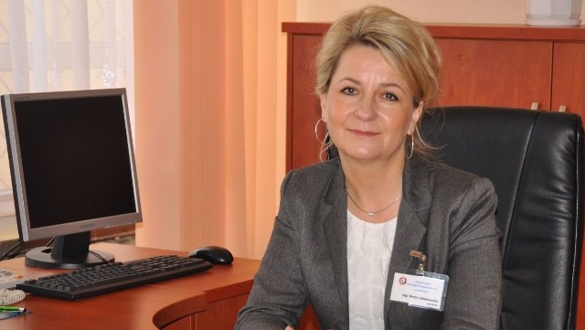 Beata Jakubowska, dyrektor Zespołu Szkół Ponadgimnazjalnych numer 1 w Końskich.