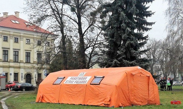 Akcja służ przed sądem w Zamościu