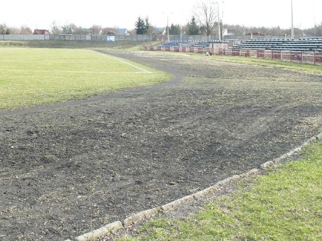 Stadion sportowy imienia Mariana Górskiego we Włoszczowie.