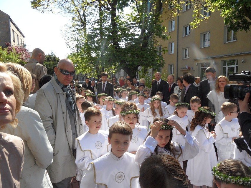 Pierwsza Komunia św. u św. Stanisława Kostki w Częstochowie