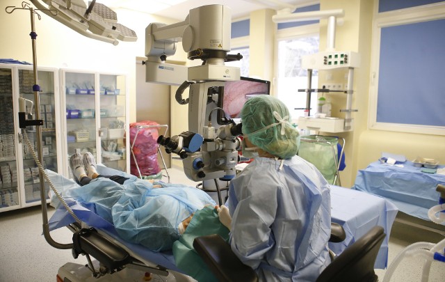 Nowy blok operacyjny na oddziale okulistycznym w szpitalu miejskim w Rzeszowie.